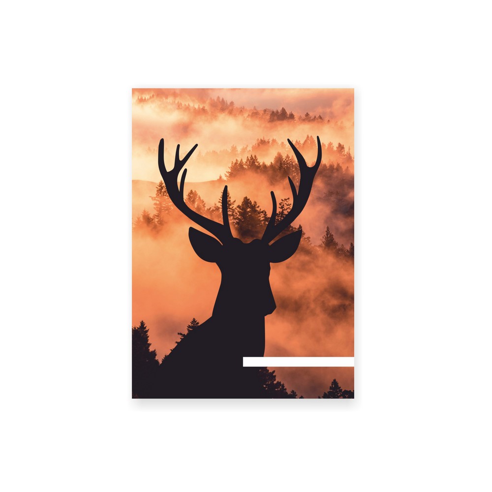 Plakat skandynawski SK 032C Deer Ściana z Pomysłem